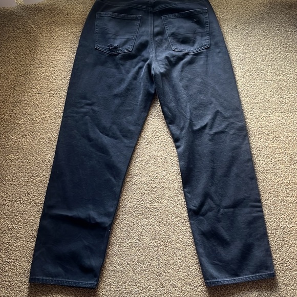 NWT American Eagle Highest Rise ‘90’s Boyfriend Jeans Black Size 8 29W - Picture 9 of 13